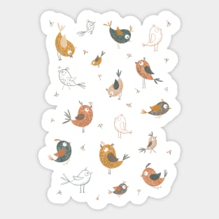 Yellow birds Sticker